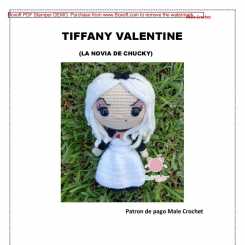 Male Crochet - Tiffany Valentine Chuckys girlfriend  - Tiffany Valentine La novi