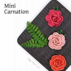 Happy Patty Crochet - Kanyarat Tsabari - Mini Carnation