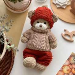 Cozy Clothing Set by Helena Kharitonova 棒针服饰