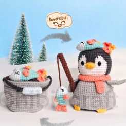 Chibiscraft - Febby Kurniawati Pranajaya - Reversible Penguin - Bucket