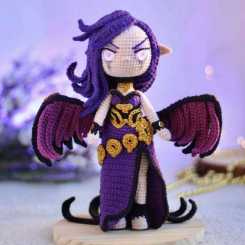 Amigurumis da vit - Victoria Victory Vitoria Ferreira - Morgana