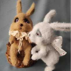 66 Irina Kochetova - Knitted bunny 棒针