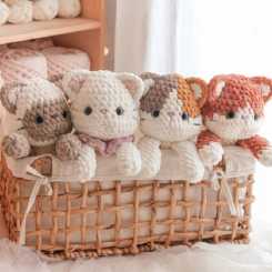 Green Frog Crochet - Thuy Anh - Đặng Thùy Anh - Cuddle Kitties