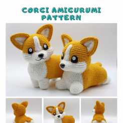 1upcrochet - Ashe - Corgi