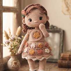 Bubalu Croche - Luana Telles - Luminha Doll - Boneca Luminha - Portuguese