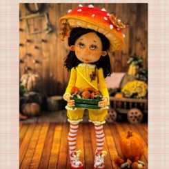 Elena Shapovalova - 蘑菇女孩 МК Дары Осени ют...