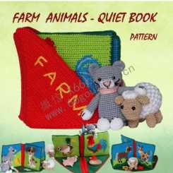 66 Sirmas Magic -  - Farm Animals - Quiet Book