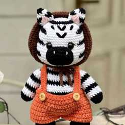 LinhSan Handmade - Linh San - Ziggy the Zebra