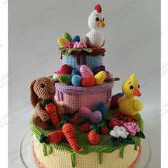 Wolplein - Sandra Bekx - Easter Cake - Paas Taart - 2026 - Dutch
