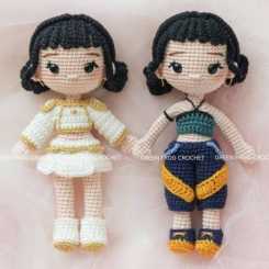 Green Frog Crochet  - Kpop Demon Hunter- Zoey