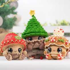66lyralunedesigns -  Christmas Mushrooms