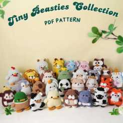 Kein Maker - Kein T. - 28in1 Tiny Beasties Collection Cuddly Wild bunch, Cuddly