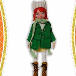 Tiny Lovely Dolls - Julia Myazina Myzina   - Mila Doll -   Russian