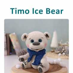 Doll Patterns Shop  Colorful Dreams - Olga Muzalevskaya - Timo ice bear