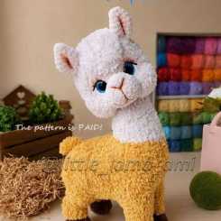 Thread Tutorial  -Little Lamb Ami - Lyubov Lagutenok - Alpaca