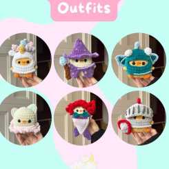 Blossom Moon Crafts - Emily - Chick Duckling-Fairytale Outfits