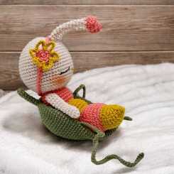 Zuckermasche - Sabine Raab - Elisa the caterpillar - Raupe Elisa