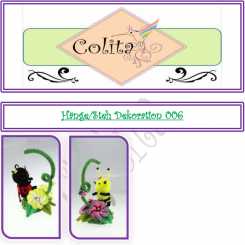 Colita - Hänge oder Steh Dekoration