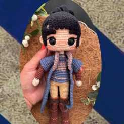 AmigurumisAK - Zayda Arteche - Cho Chang - Spanish