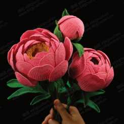 Happy Patty Crochet - Peony