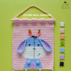 Aquariwool  - Eeyore Wall Hanging