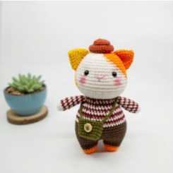 Meow amigurumi - Anh Le - Jaine - Mojito Cat