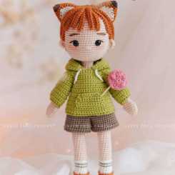 Green Frog Crochet - Thuy Anh - Doll Nicky