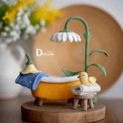 Dorogina Toys - Knitted World by Elena - Elena Dorogina - Bathtub