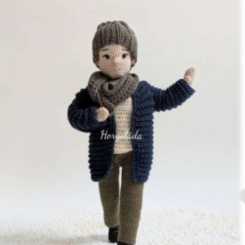 Horgoláda Design - Sipos Márta -  Ben in winter Clothes