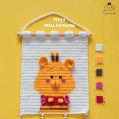 Aquariwool   - Pooh Wall Hanging