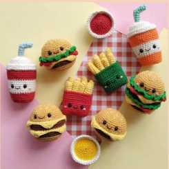 Audrey Lilian Crochet - Audrey Lilian - Fast Food Fiesta