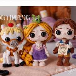 Laraña - Lhylarana  - Rapunzel, Eugene Flynn, Pascal,Maxim