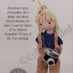 CAROcreated Design - Carola Herbst - Doll Jonna