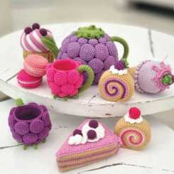 Pinky Pinky Blue - Nadejda Khegay - Let s crochet sweets
