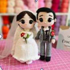 CrochHynny- Lesly Curi- Couple of Lovers - Pareja de Novios - Spanish