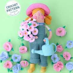Grannys Crochet Hook and Gwilami   - Josephine the Loyal Gardener