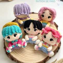 Samigurumis -Lilian Neyla Davila - Saja boys -Spanish