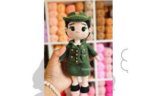 CrochHynny  - Male Police Officer in Formal Clothes  - Female Police Off 2