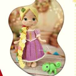 Dünyanın Amigurumisi - Bilgenur Çamtosun - Rapunzel - Turkish