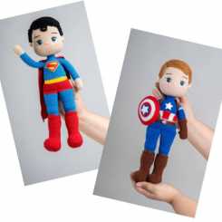 Meu Atelie Croche - Priscila de Oliveira - Superman  - Portugue