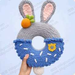 Direct Source Yarns - Kathy Leung - Officer Judy Donut Pillow