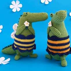 Natura Crochet - Natasha Tishchenko - Eva the Crocodile