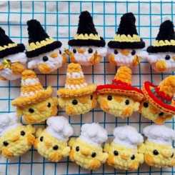 Lubava Crochet Pattern - Lyubov Kholkina - Ducks in   Hats