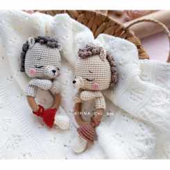 Fairy Toys by Inna Chi - Inna Chi Hm  - Hedgehog Rattle