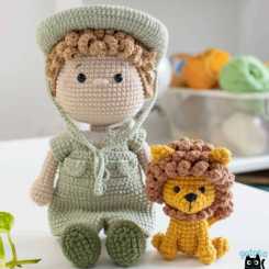 Gatofio Atelie - Mariana Chaves - Luca the Boy from the Safari