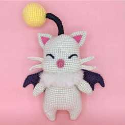 【动物】1UpCrochet - Ashe - Moogle莫古利 英文
