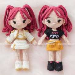 Green Frog Crochet  - Kpop Demon Hunter- Mira