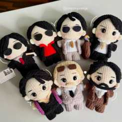 Pompomgurumi - BTS Version 2.0 Bundle-Rm, Jin, Suga, J-Hope, Jimin, Taehyung, Ju