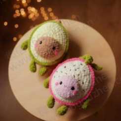 Magic filament - Lysenko Crochet - Tatiana  Tatyana Lysenko - Avocado and Dragon