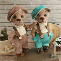 66tatsok toys -bearclothes  棒针衣服套装